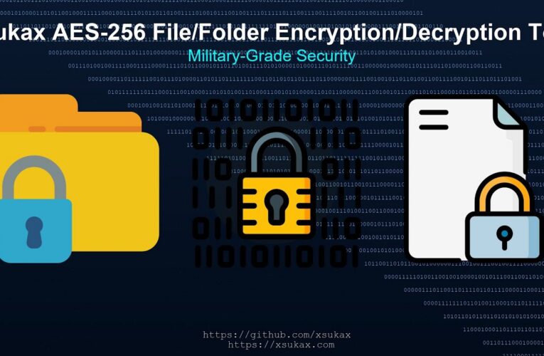 xsukax AES-256 File/Folder Encryption/Decryption Tool