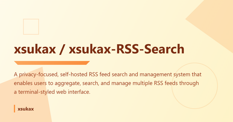 xsukax RSS Search