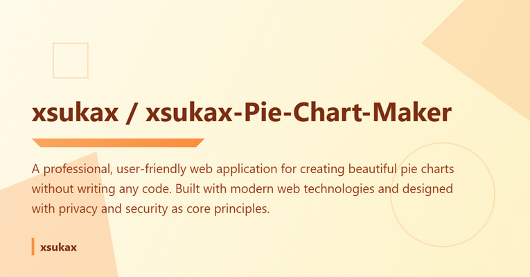 xsukax Pie Chart Maker