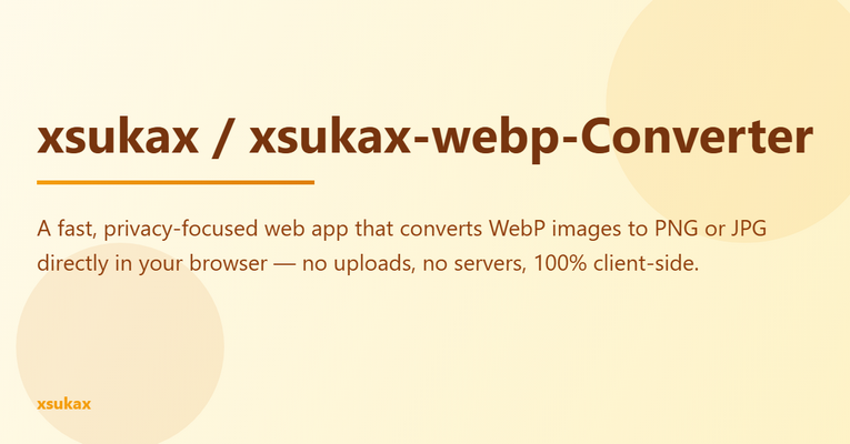 xsukax WebP Converter
