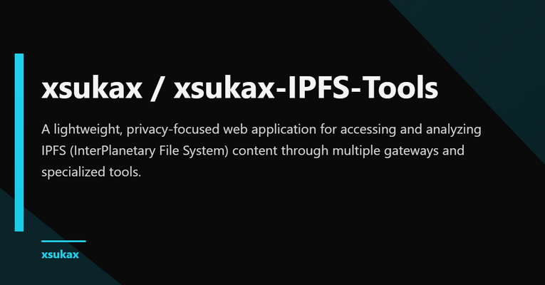 xsukax IPFS Tools